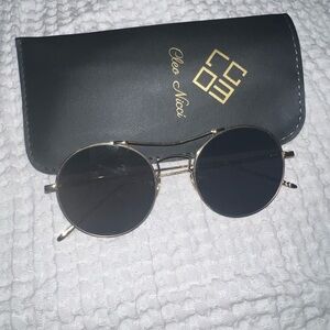 Black Round Sunglasses